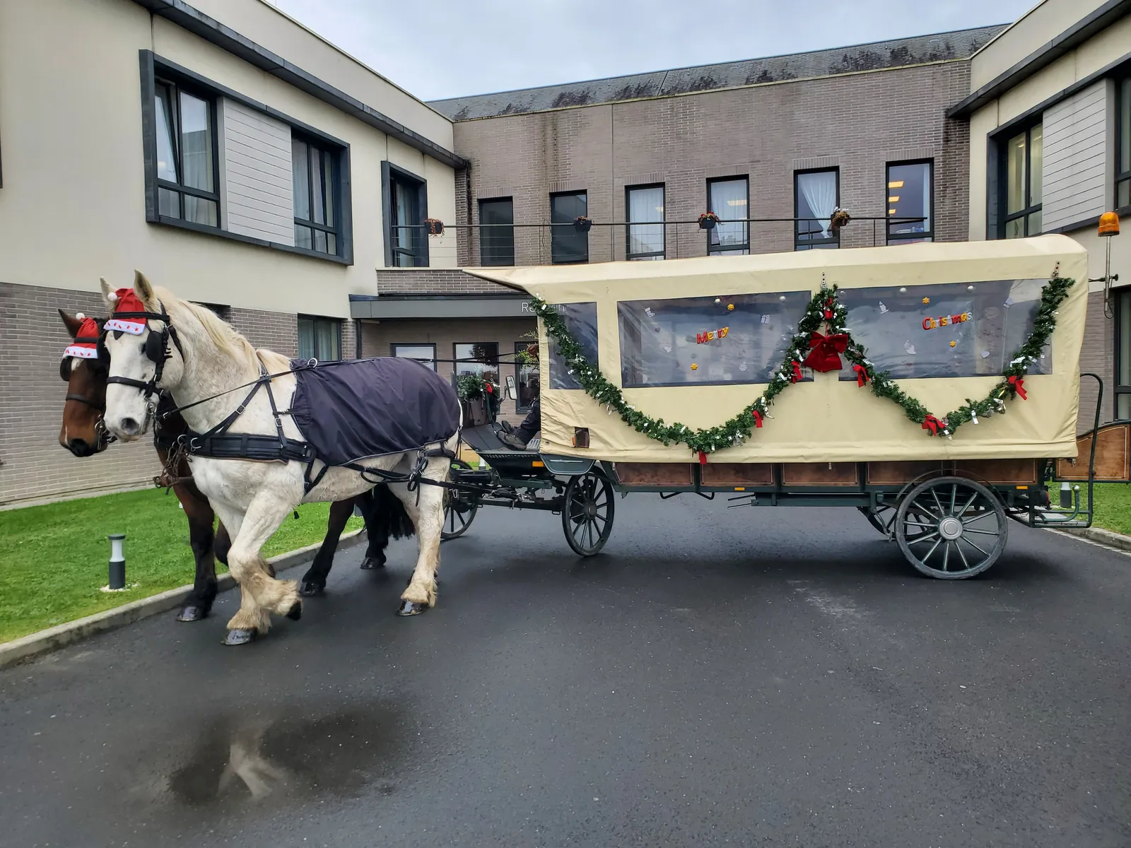  Un marché de Noël en calèche : une superbe réussite 