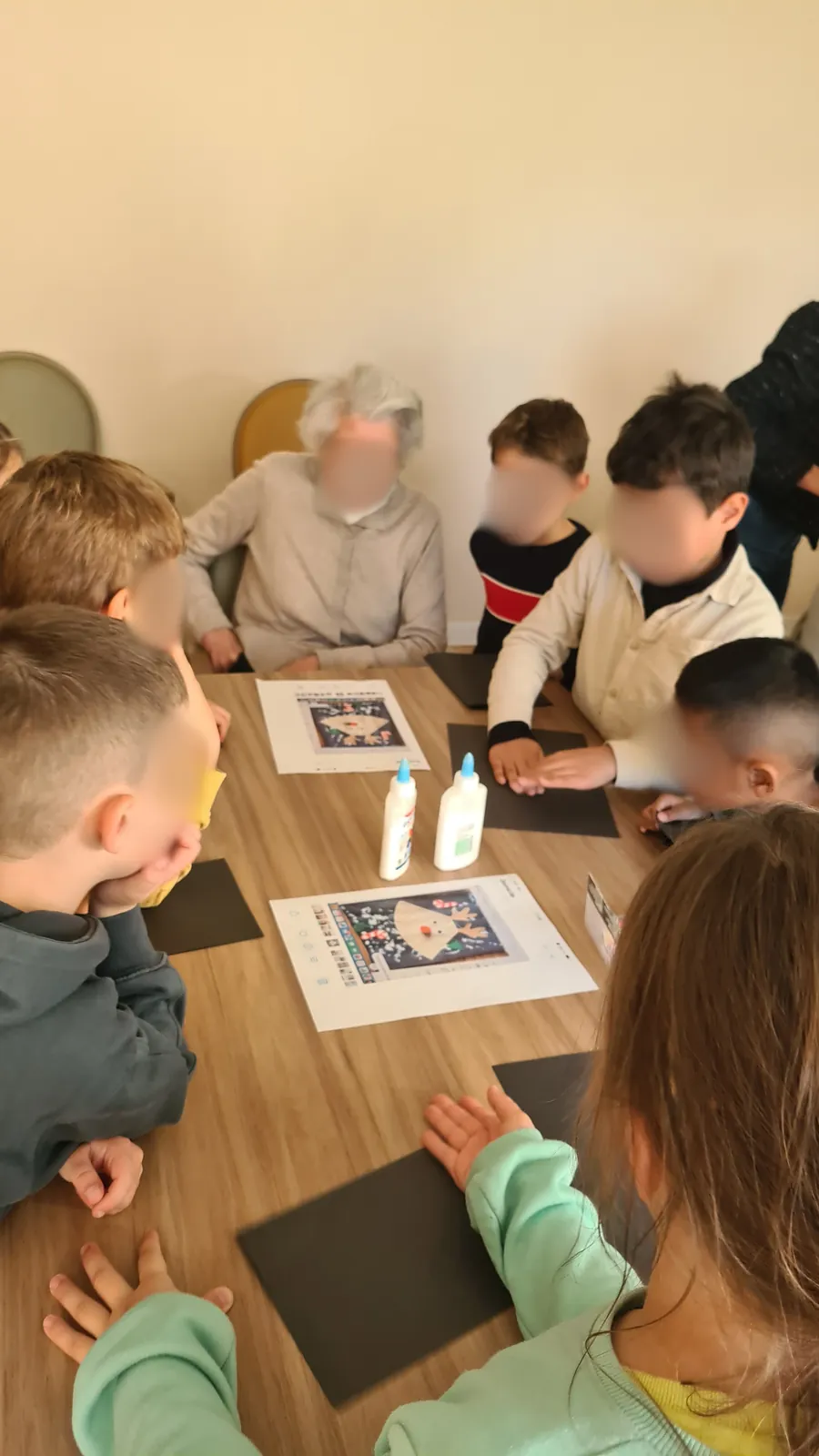 Echange intergénérationnel du 12 décembre 
