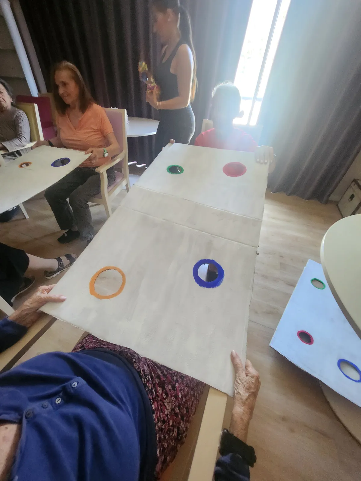 Activité Récréative : Jeu de Balles et Planche