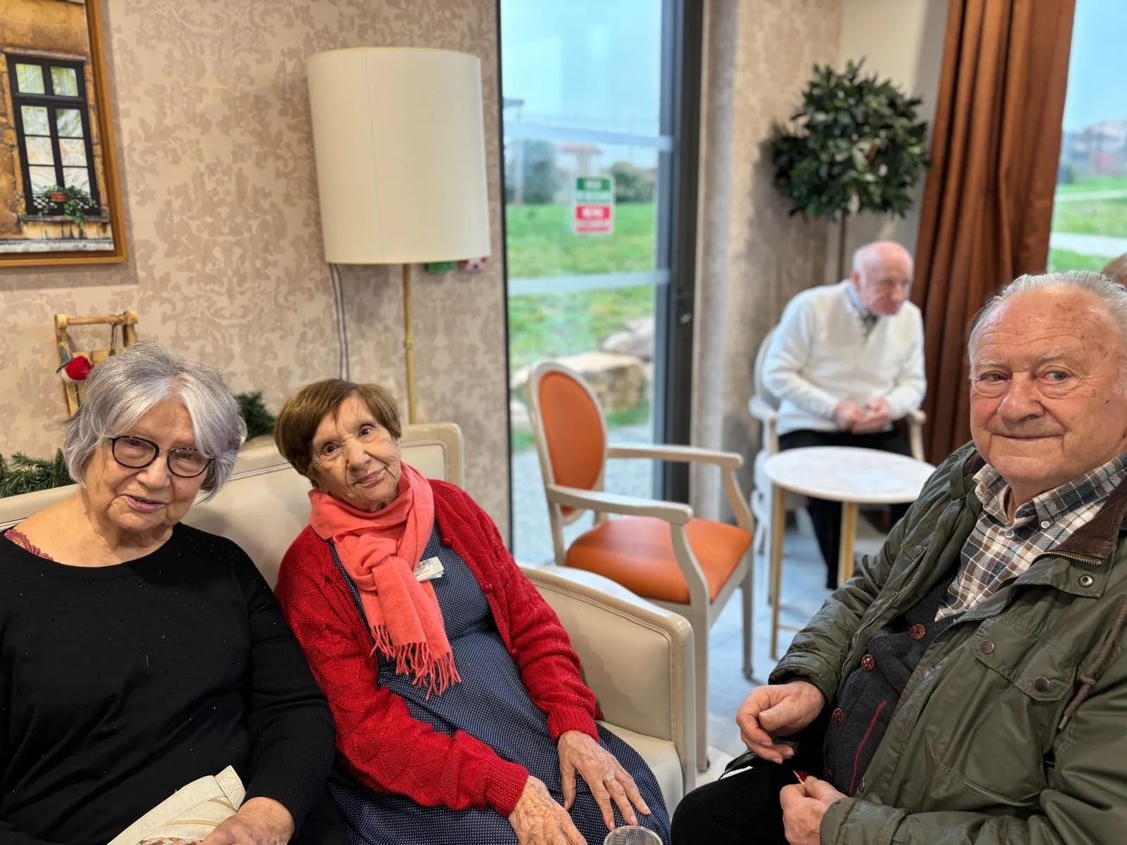Fête de Noël des résidents et de leurs familles aux terrasses de l'étoile