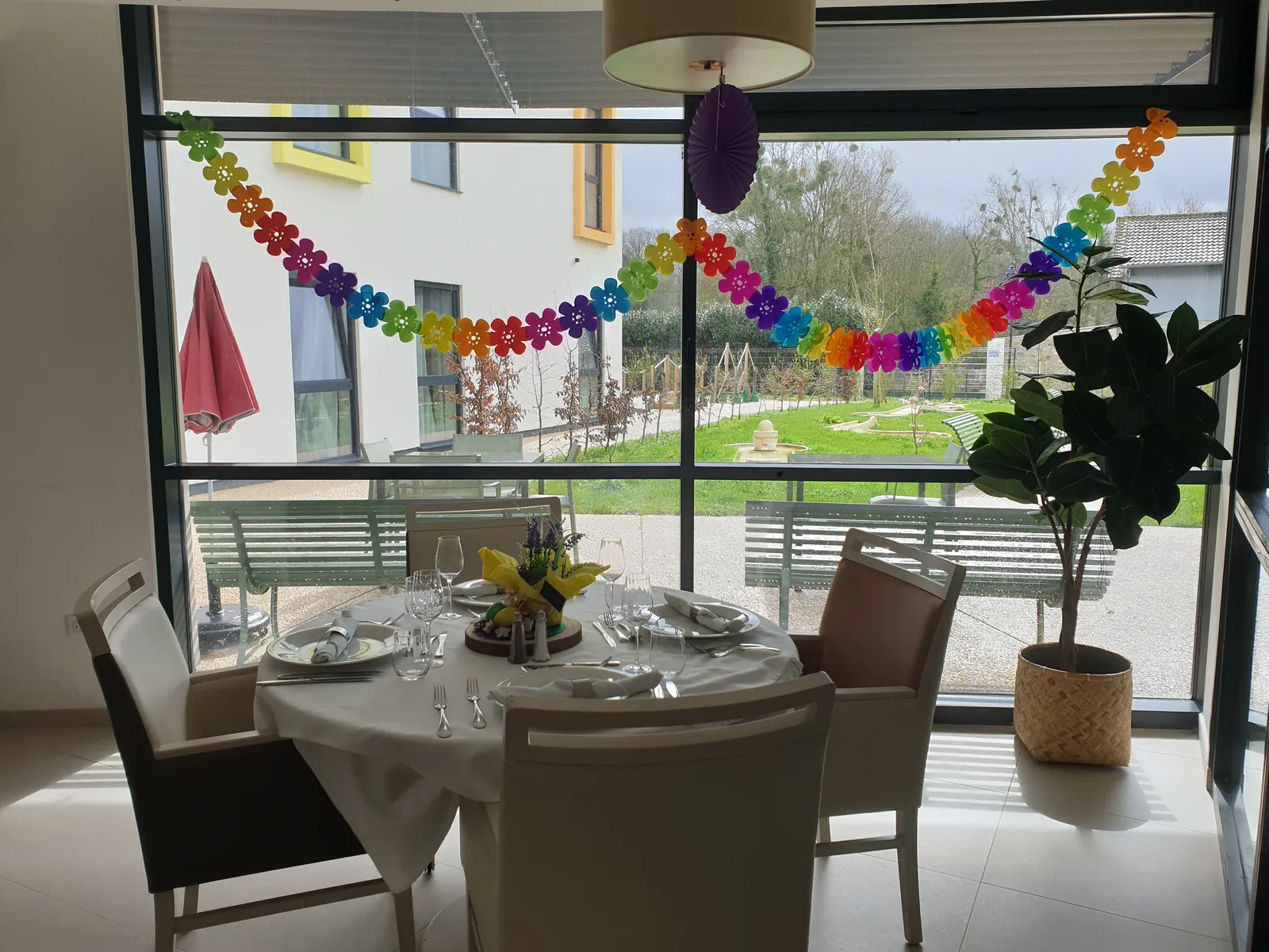 La résidence aux couleurs du printemps !