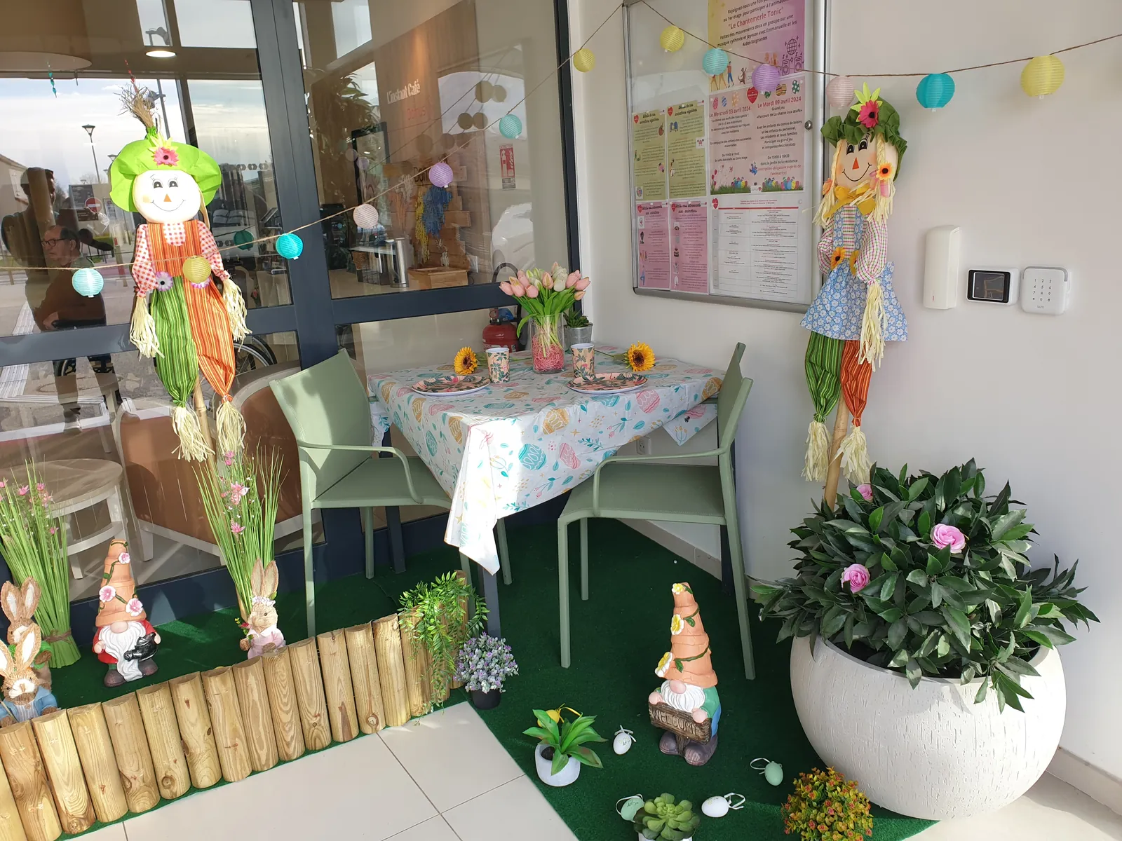 La résidence aux couleurs du printemps !