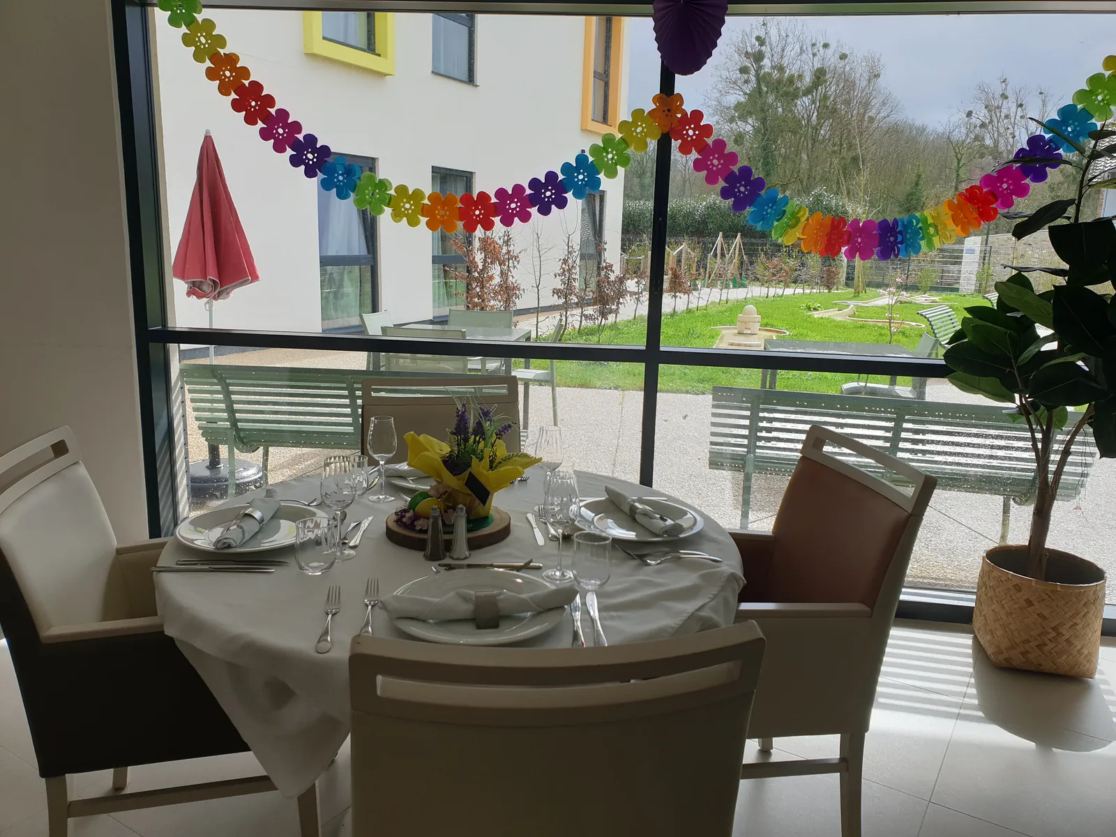 La résidence aux couleurs du printemps !