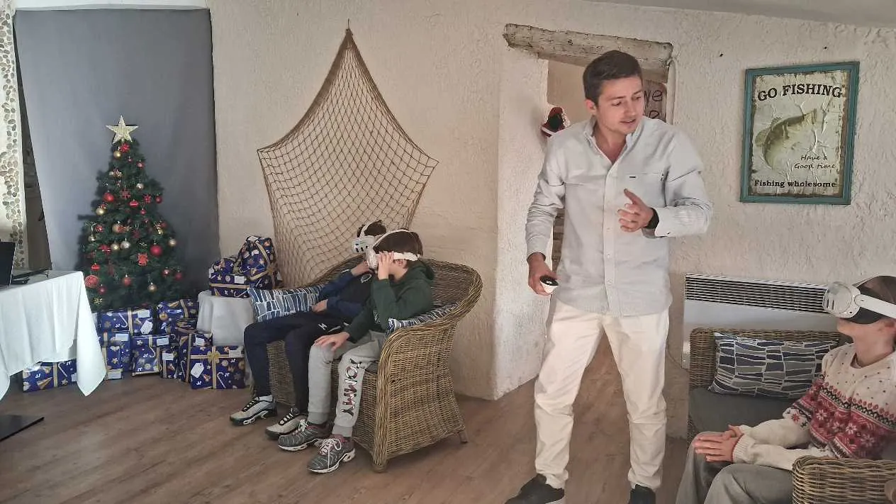 Un après-midi magique pour les enfants des collaborateurs à la résidence !