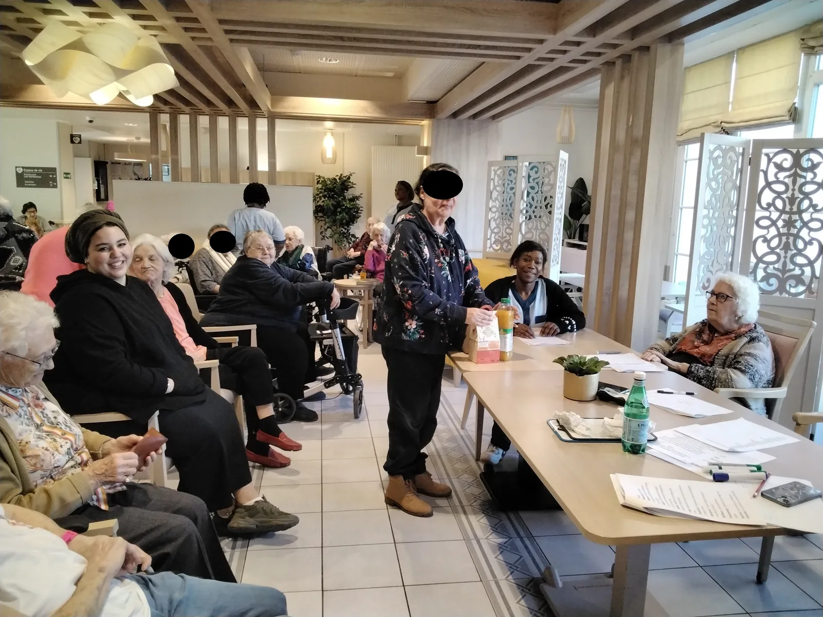 SEMAINE DE LA LANGUE FRANCAISE ET DE LA FRANCOPHONIE A L'EHPAD LES  JARDINS D'EPINAY