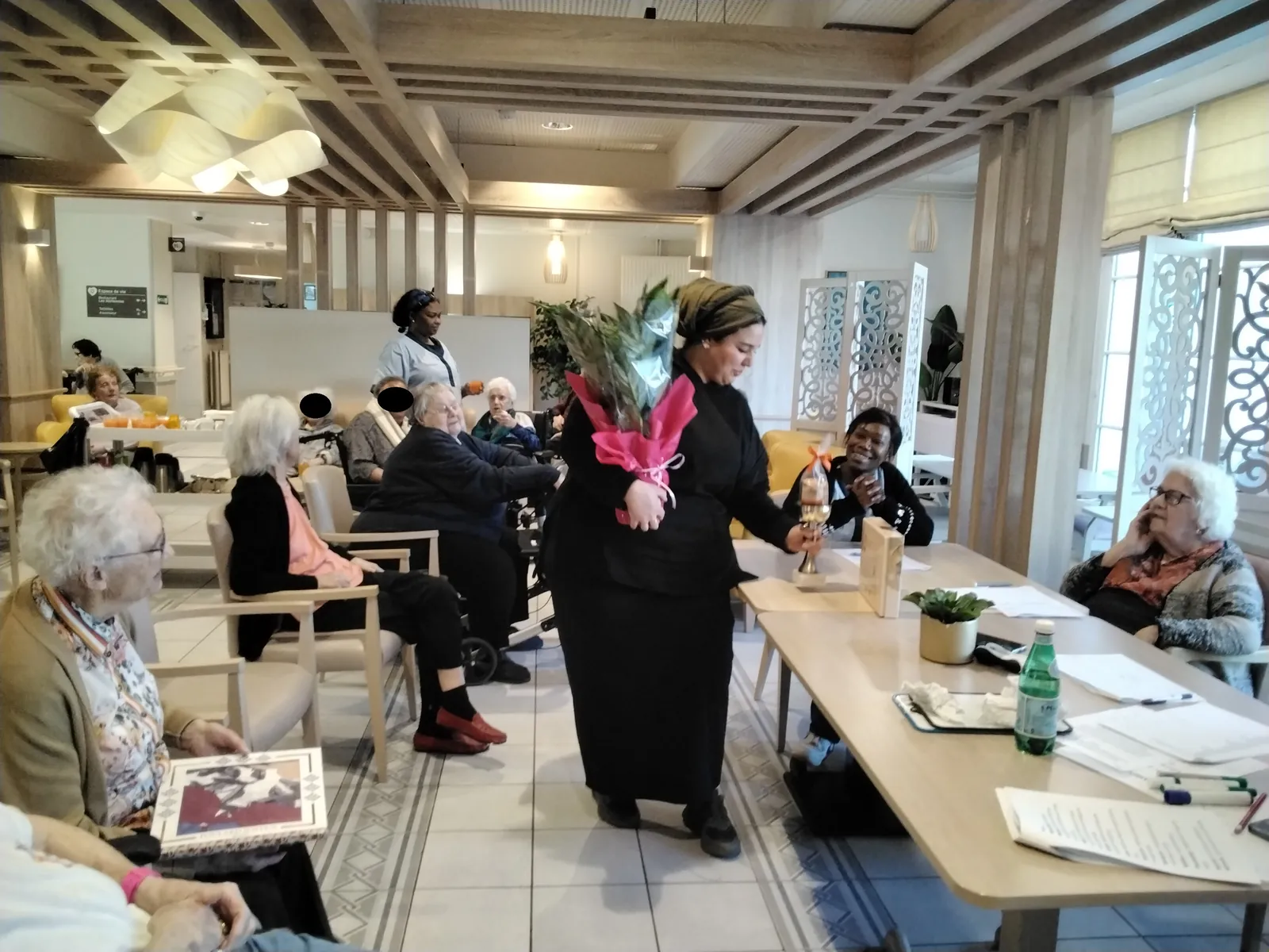 SEMAINE DE LA LANGUE FRANCAISE ET DE LA FRANCOPHONIE A L'EHPAD LES  JARDINS D'EPINAY