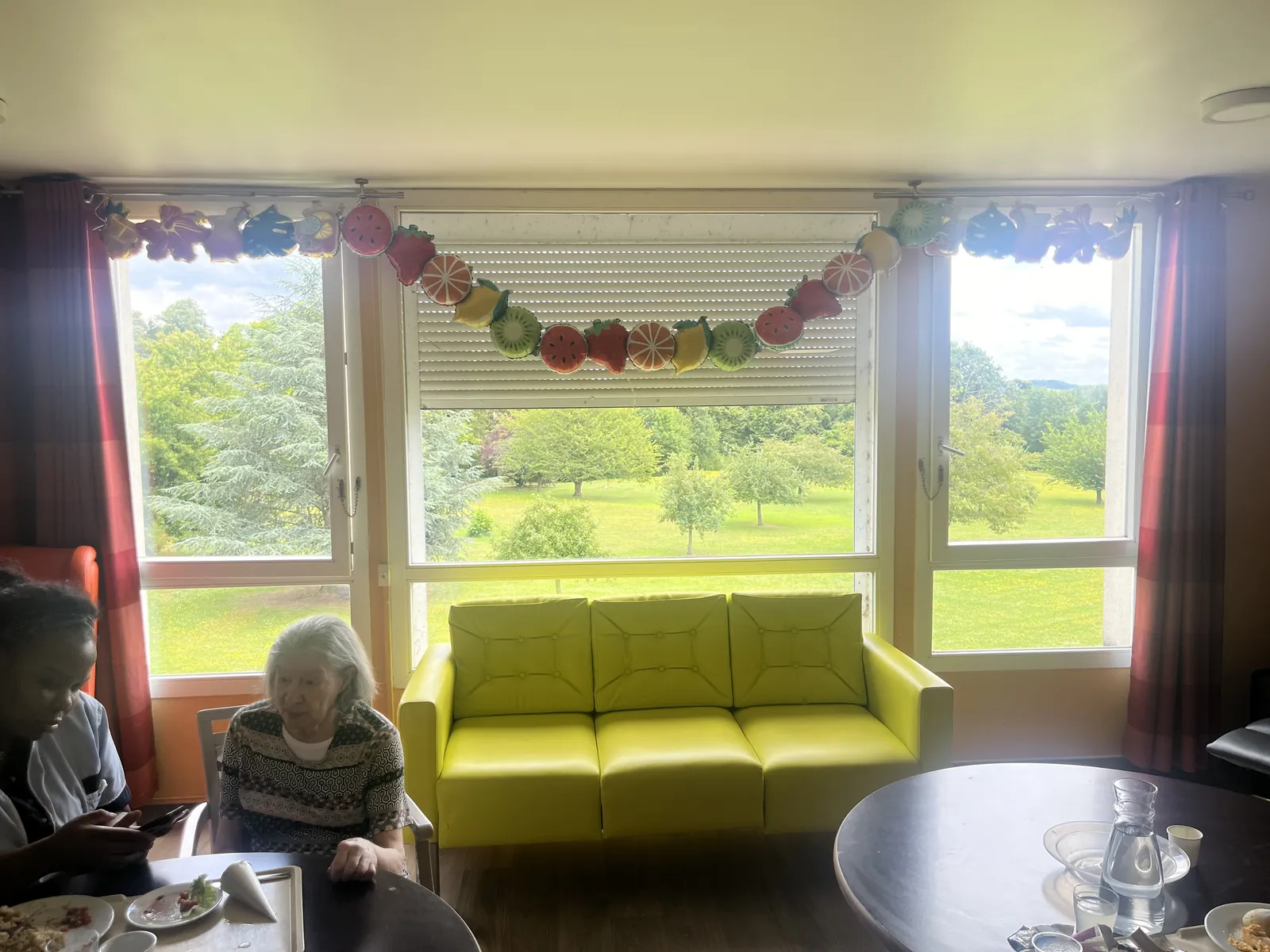 Décoration du 2ème étage pour l'été