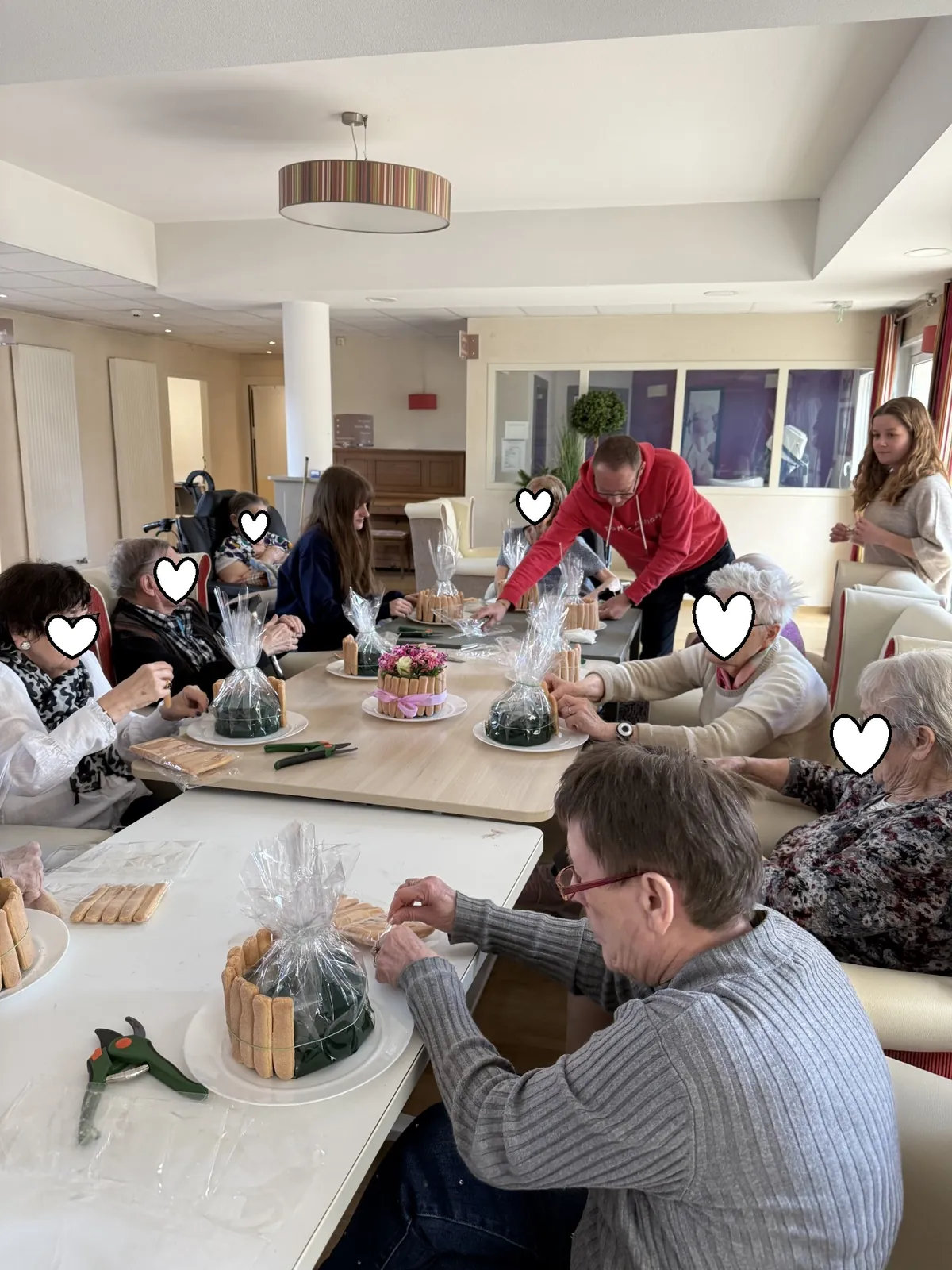 L'atelier floral de printemps 