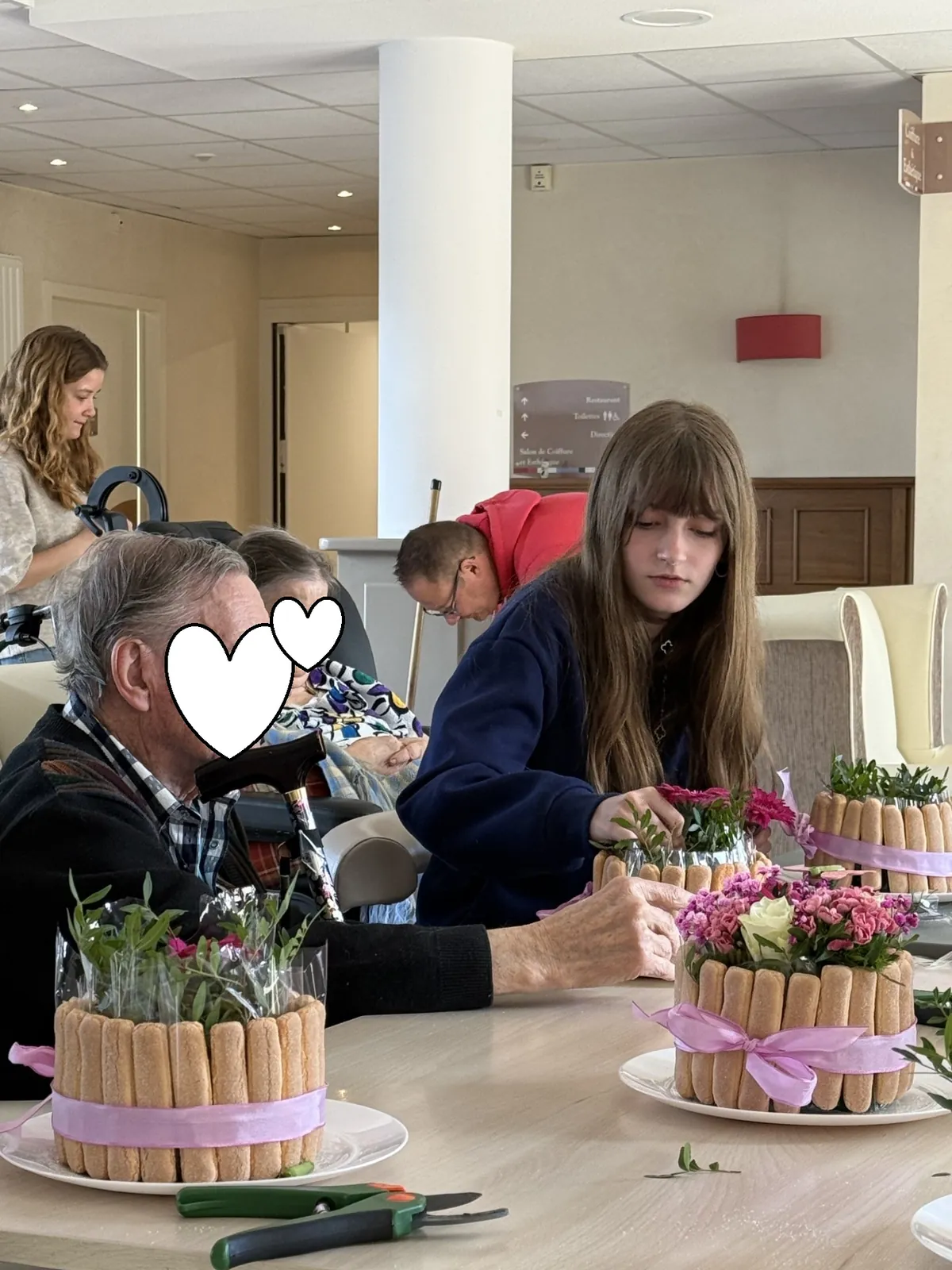 L'atelier floral de printemps 