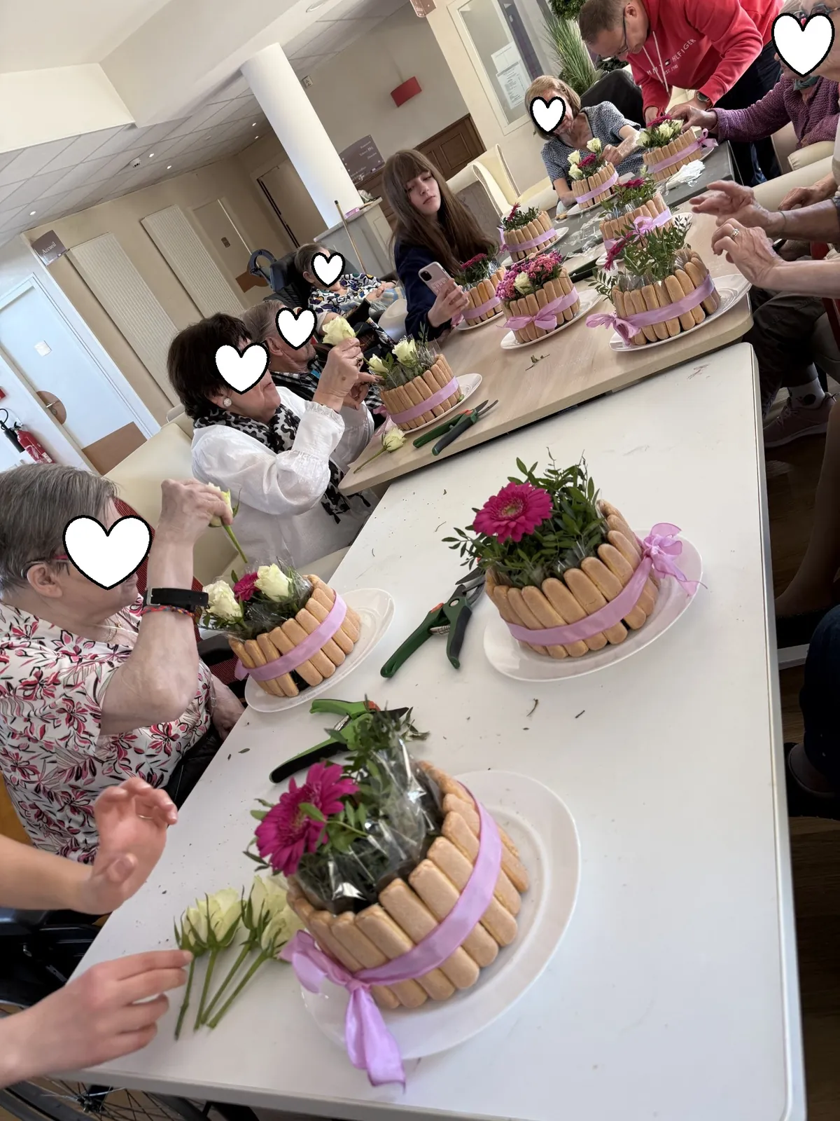 L'atelier floral de printemps 