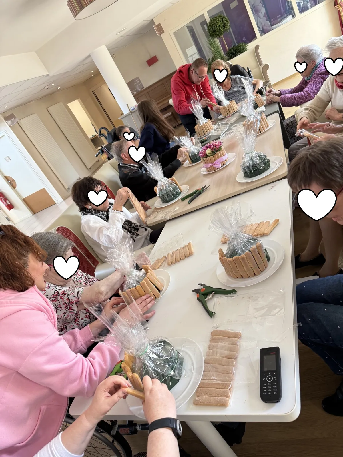 L'atelier floral de printemps 