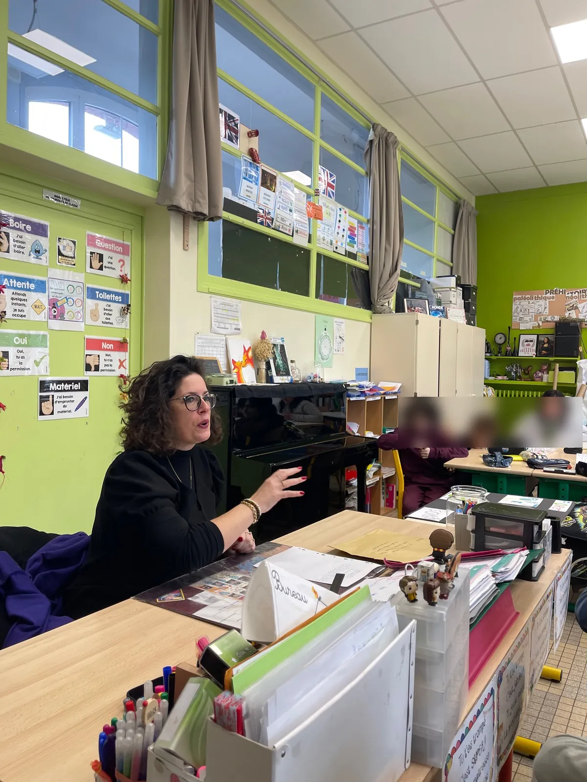 Un moment fort en émotion à l'école des donjons