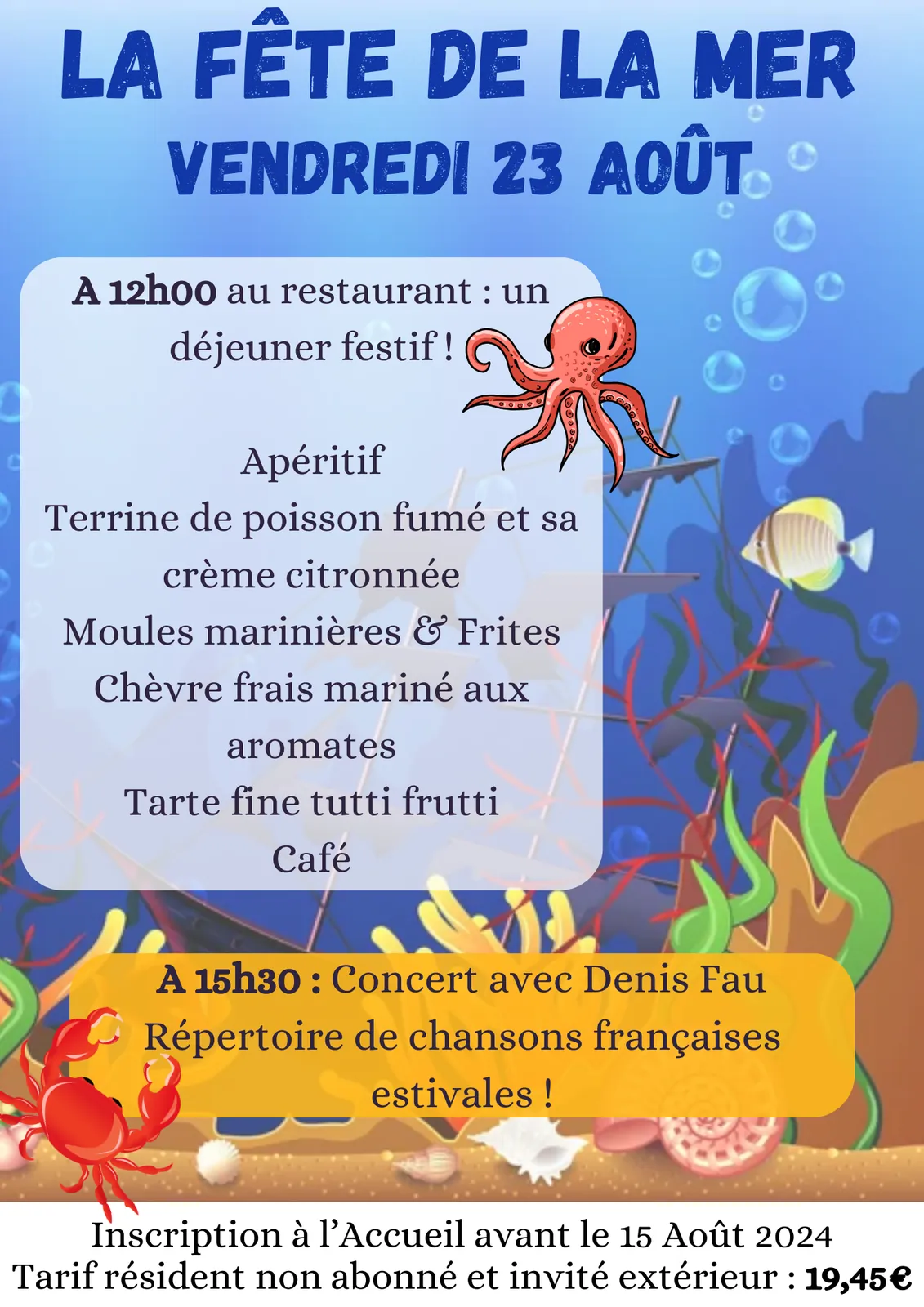 Une Résidence où on fait la fête !