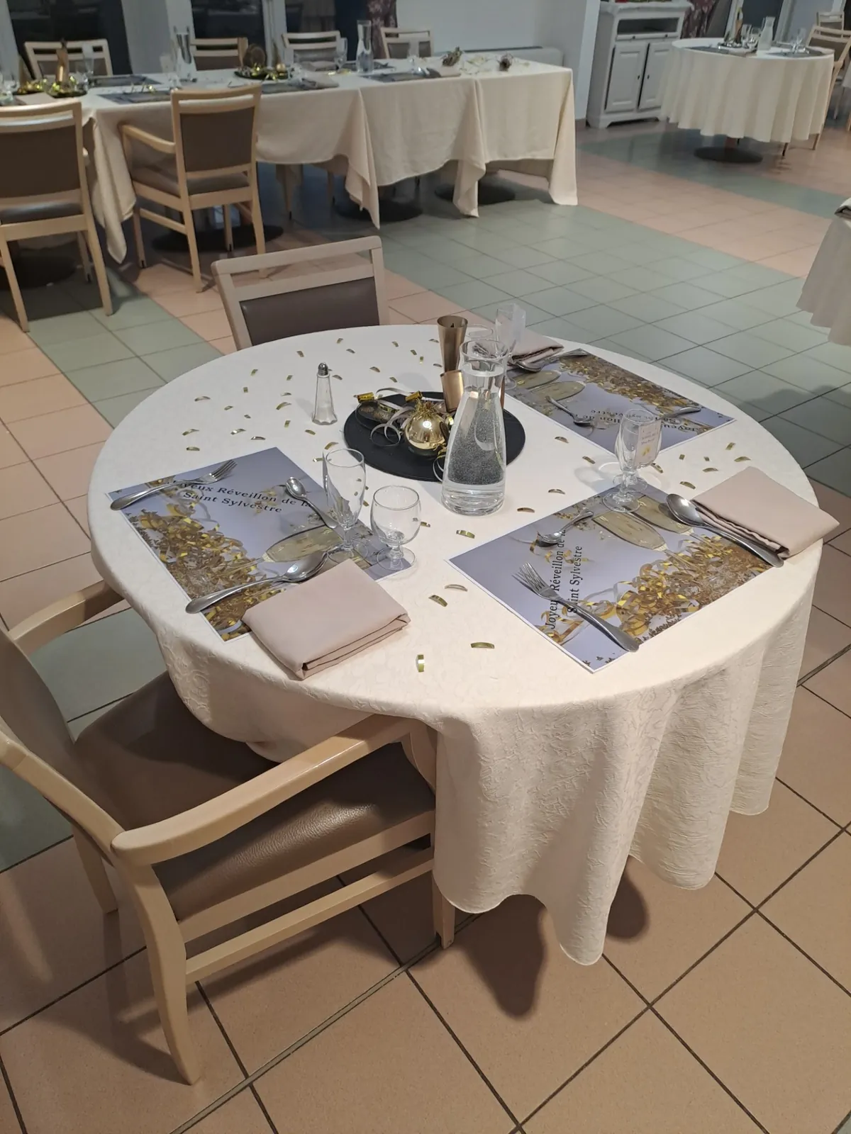 Le restaurant sur son 31 ! 