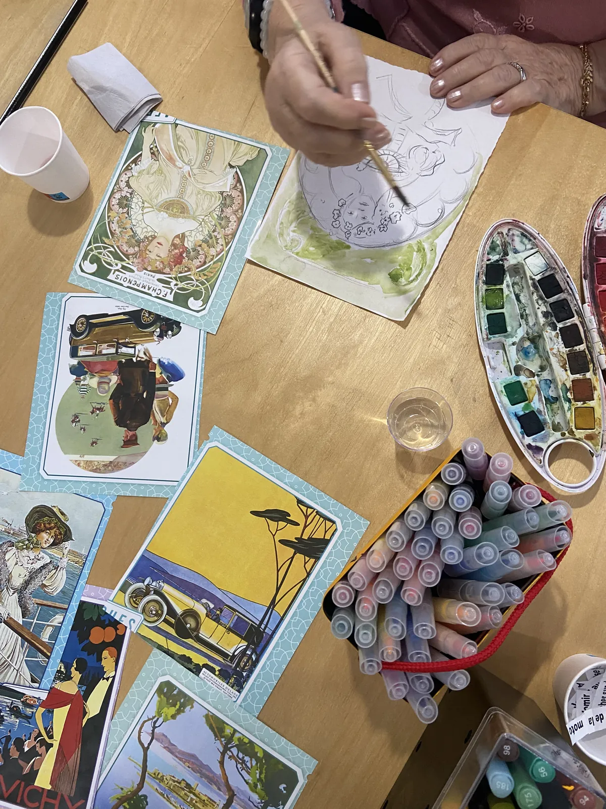 Atelier d’Art-Thérapie : Voyage à Travers les Souvenirs