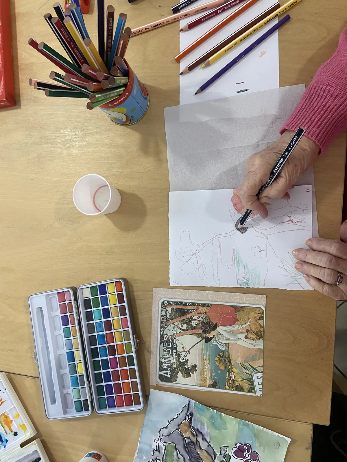 Atelier d’Art-Thérapie : Voyage à Travers les Souvenirs