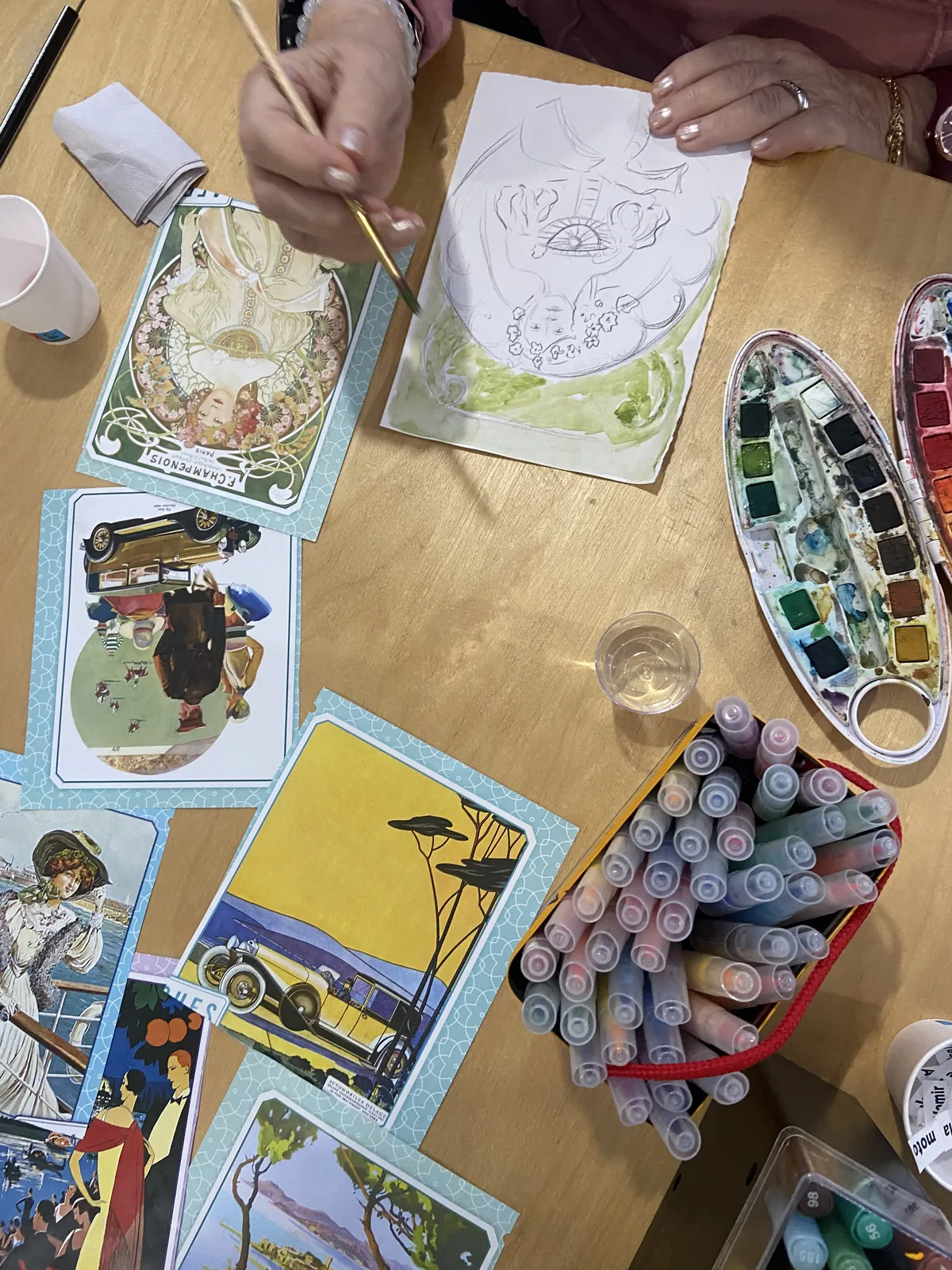 Atelier d’Art-Thérapie : Voyage à Travers les Souvenirs