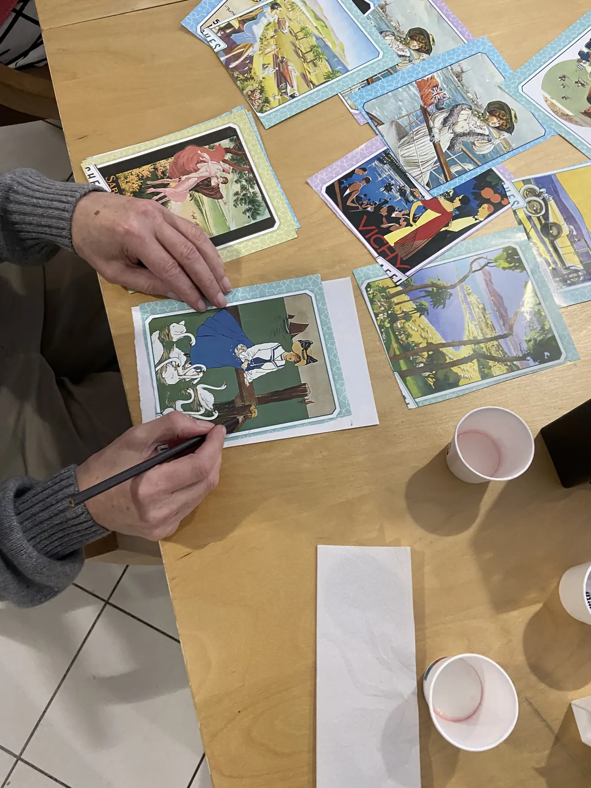 Atelier d’Art-Thérapie : Voyage à Travers les Souvenirs
