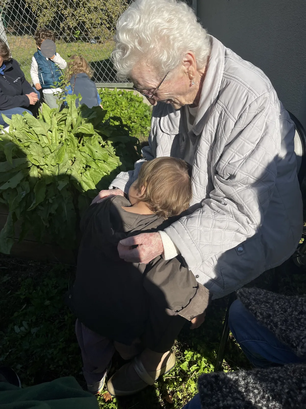 Rencontre entre la crèche Bout'chou et la Résidence De Pyla Sur Mer