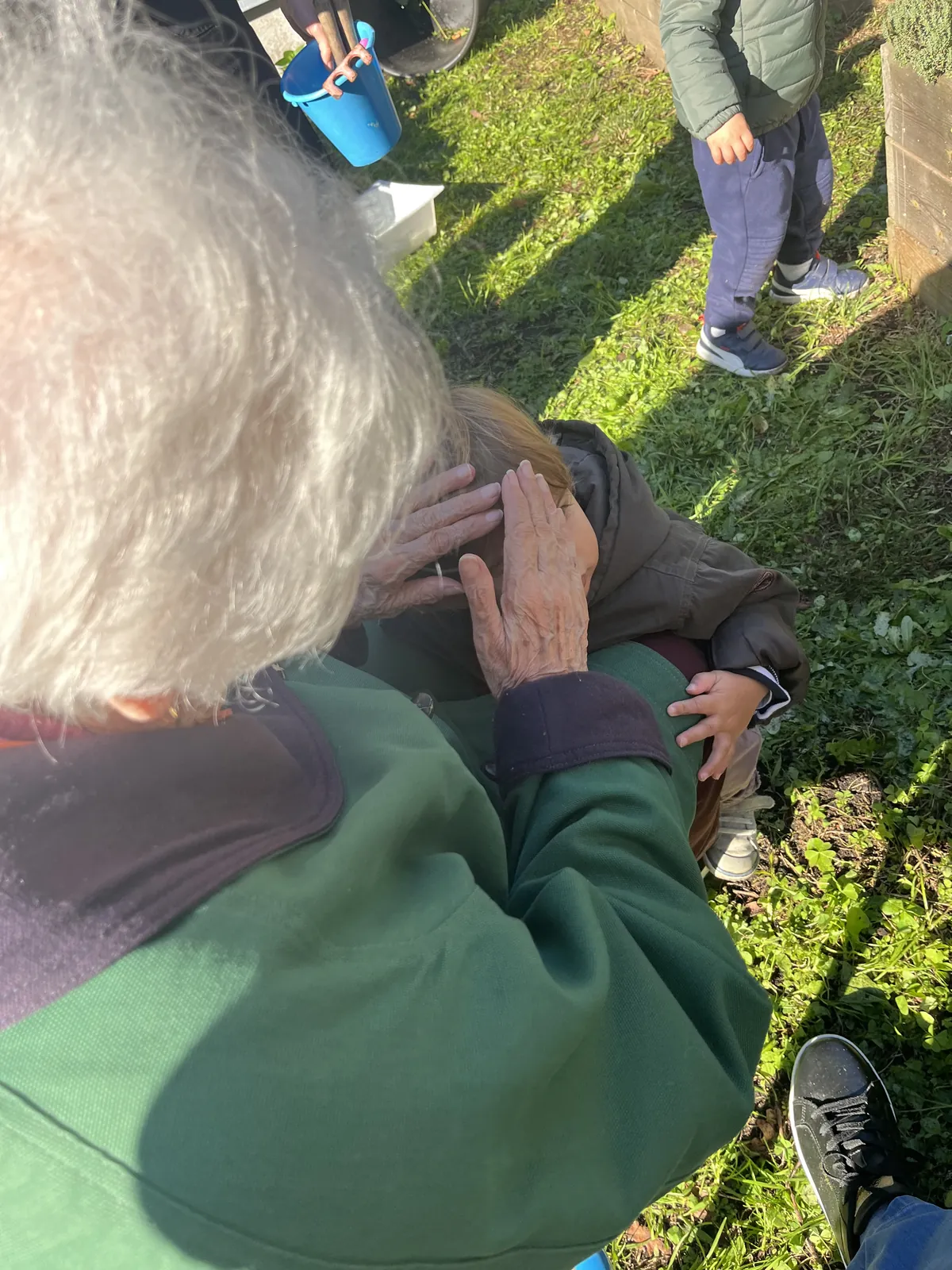 Rencontre entre la crèche Bout'chou et la Résidence De Pyla Sur Mer