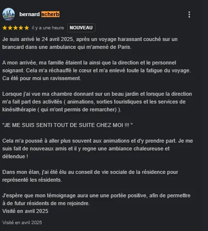 Bien plus qu'un avis google...