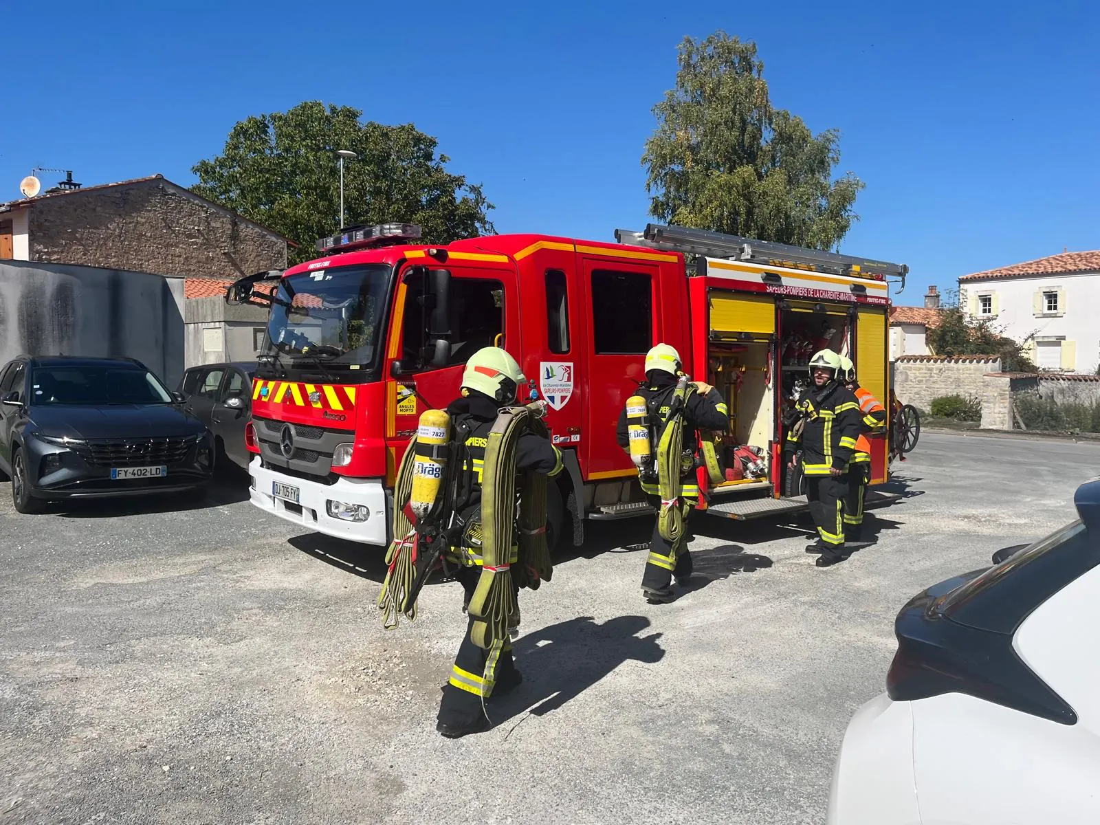Exercice d'évacuation incendie