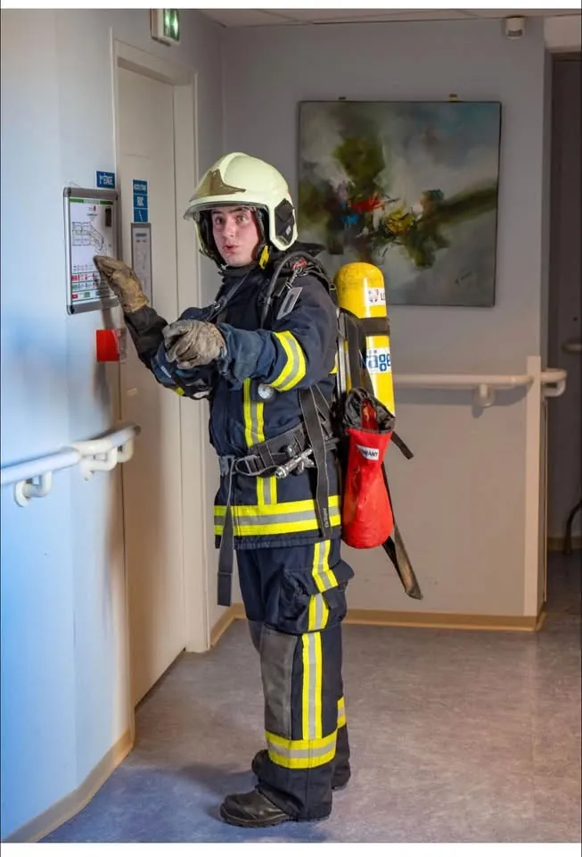Exercice d'évacuation incendie