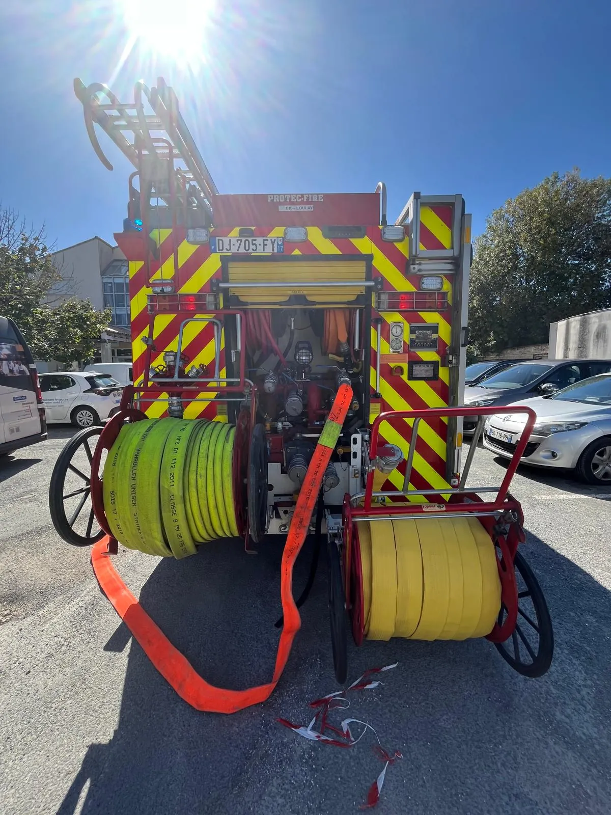 Exercice d'évacuation incendie