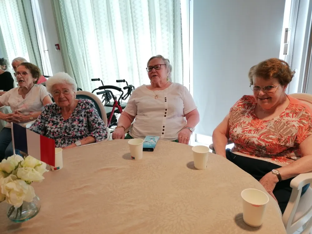 Le 14 Juillet à l'EHPAD d'Esbly