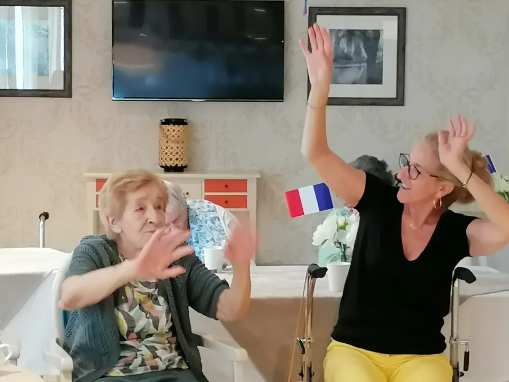 Le 14 Juillet à l'EHPAD d'Esbly