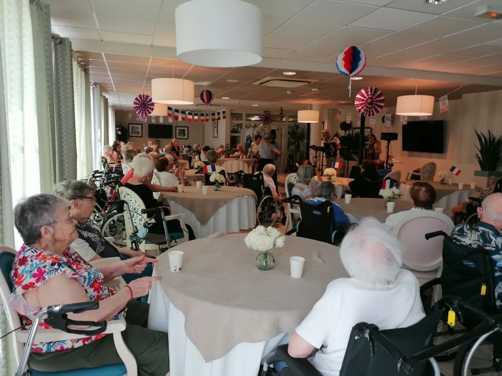 Le 14 Juillet à l'EHPAD d'Esbly