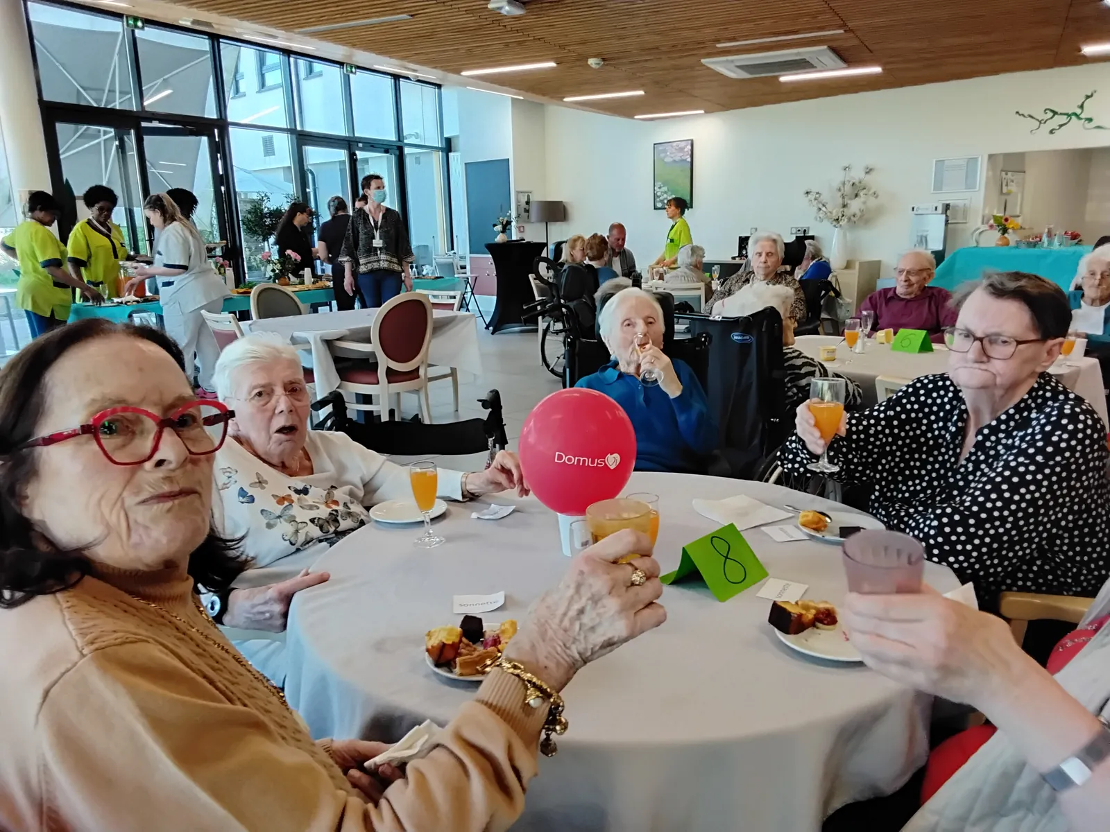 La direction se présente et les sourires étaient aux rendez-vous 