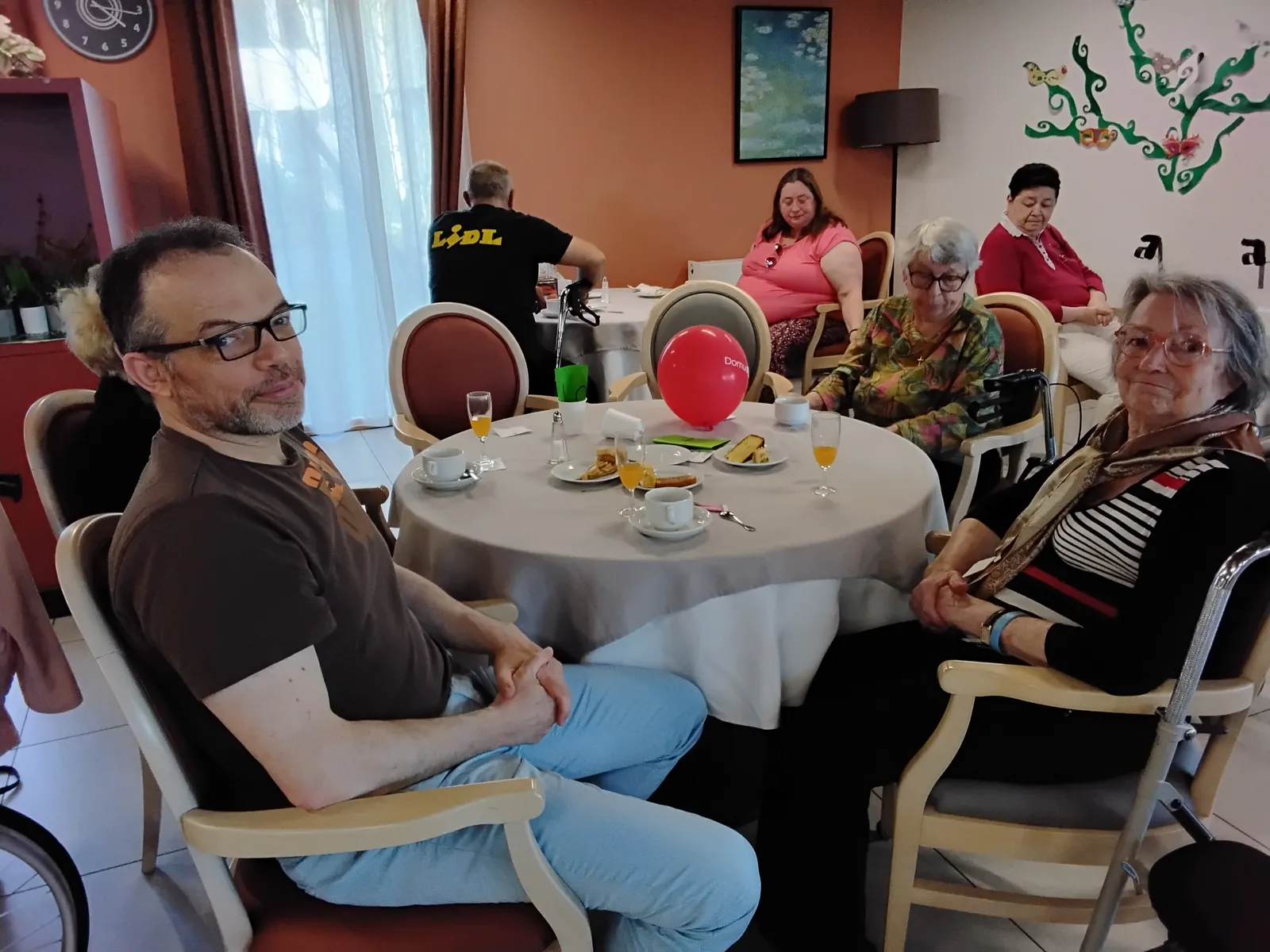 La direction se présente et les sourires étaient aux rendez-vous 