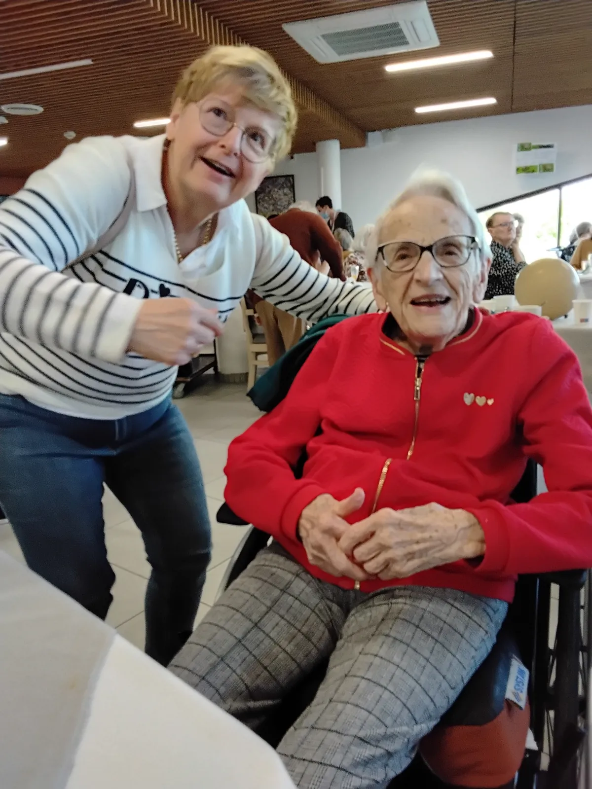 La direction se présente et les sourires étaient aux rendez-vous 