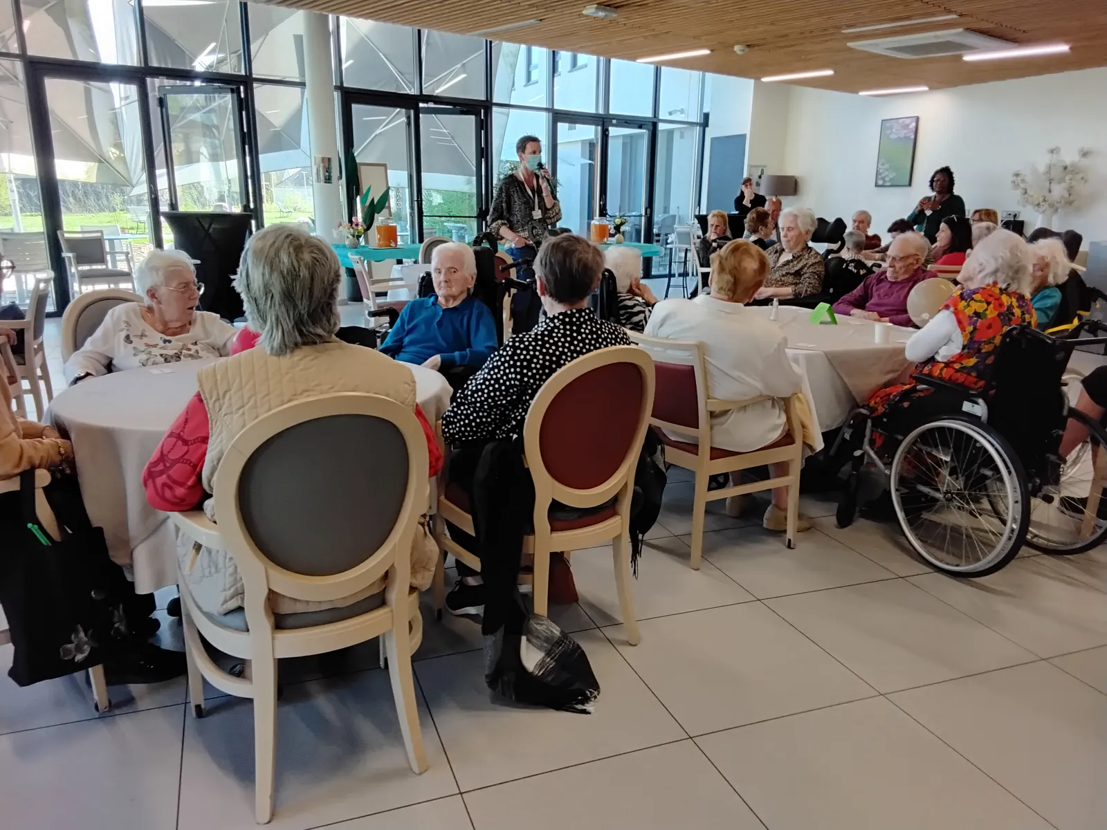 La direction se présente et les sourires étaient aux rendez-vous 