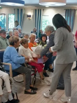   Une centenaire à l’honneur à la Résidence du Grand Jardin ! 