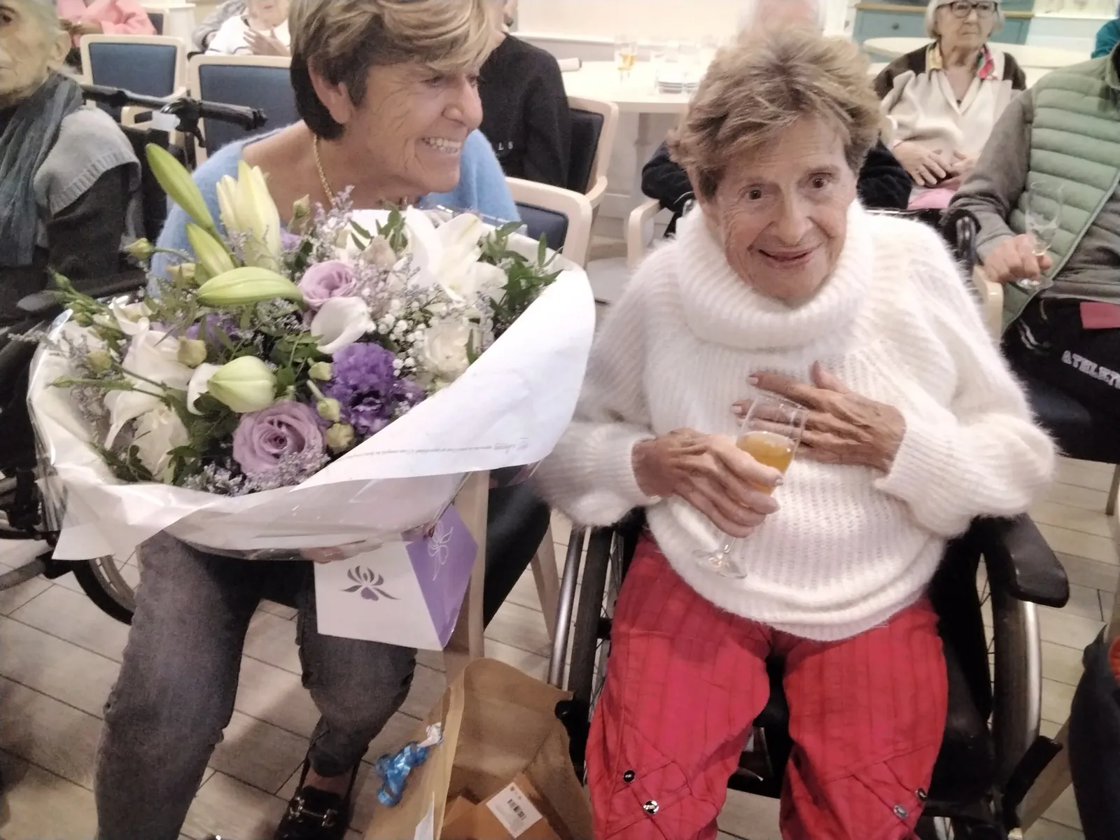   Une centenaire à l’honneur à la Résidence du Grand Jardin ! 
