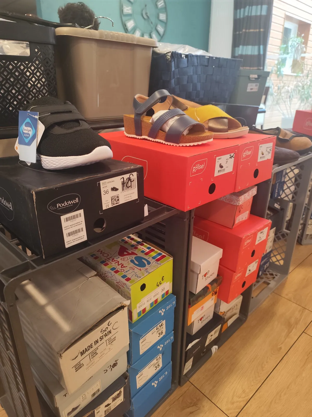 Vente de vêtements 