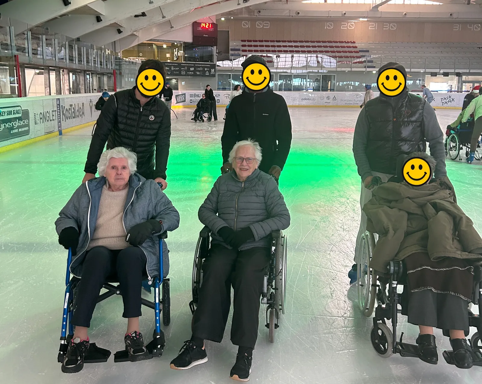 Sortie à la patinoire