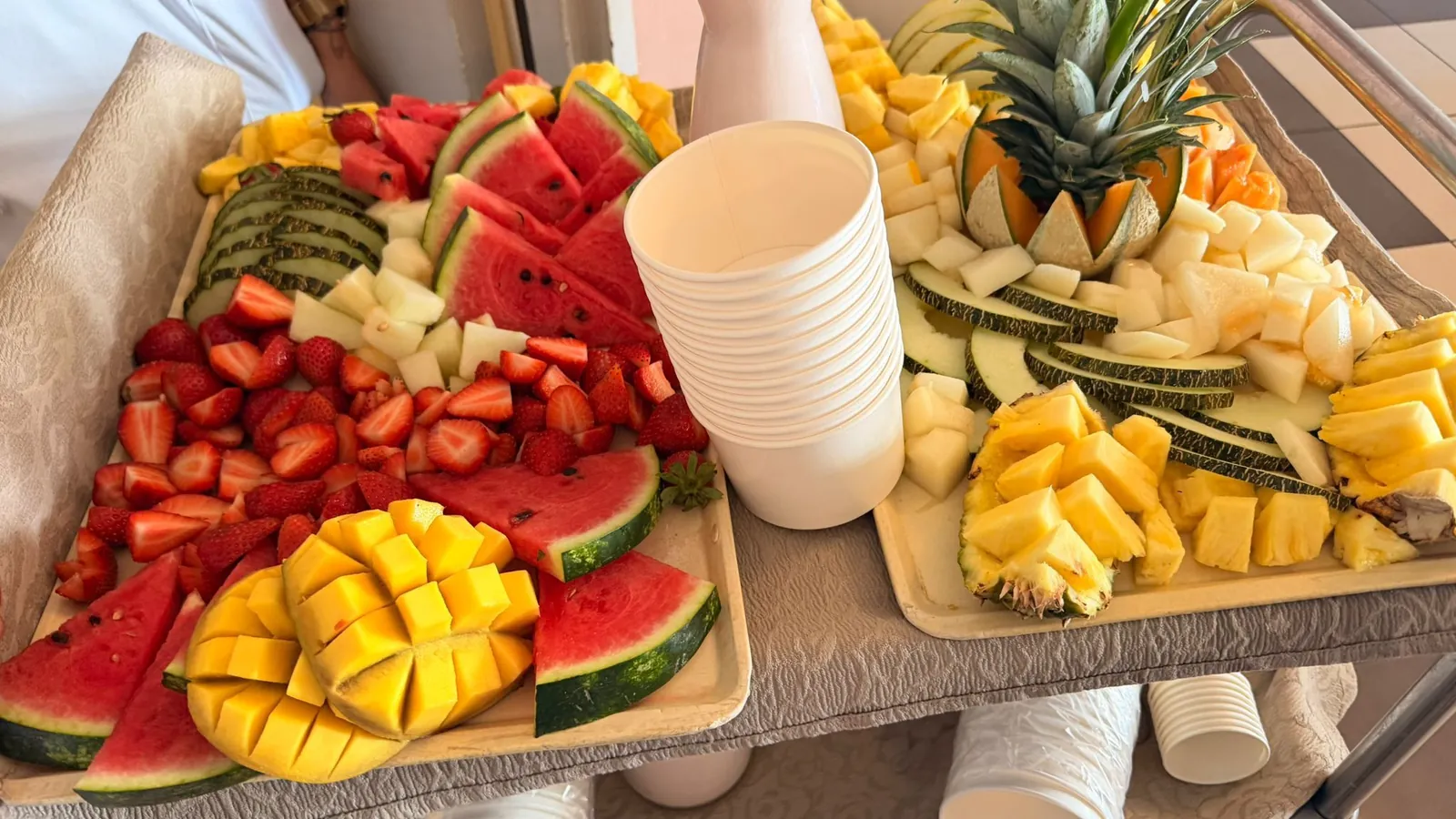 dégustation de fruit