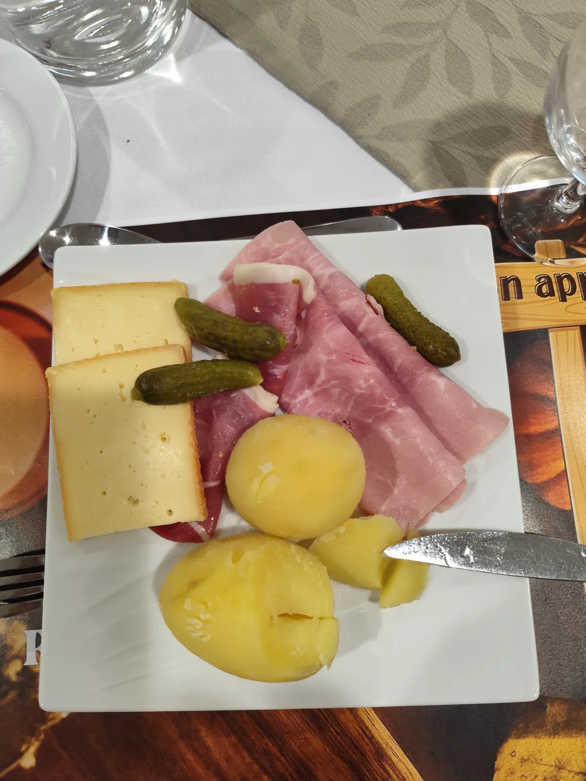 Une bonne raclette 