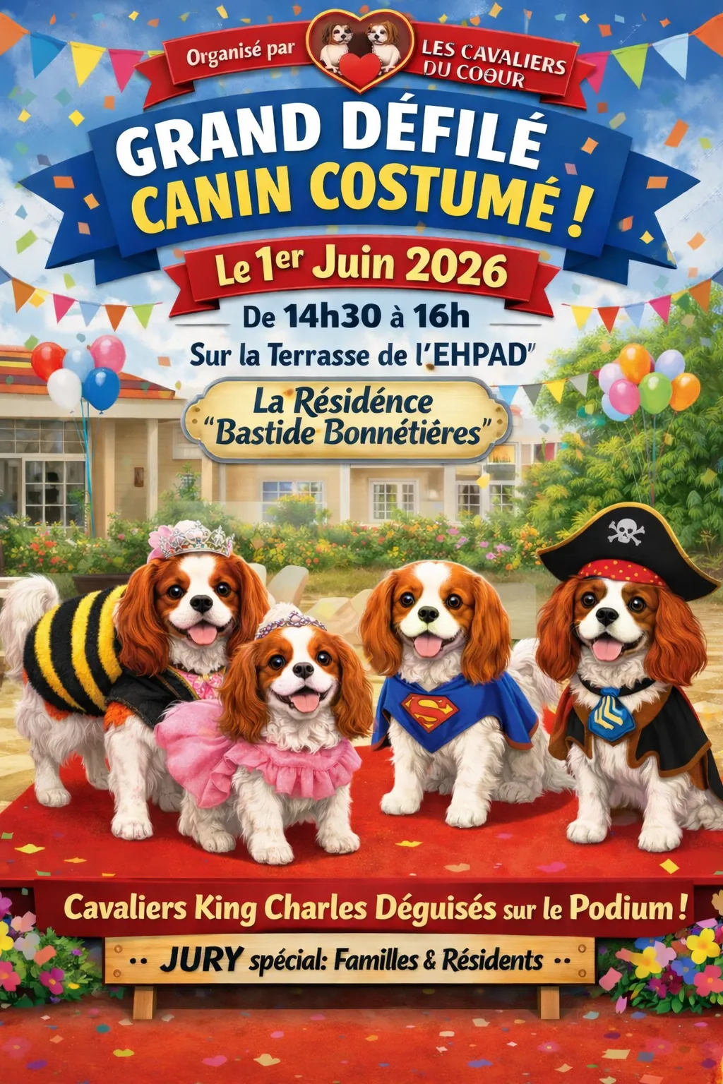 Un défilé canin plein de tendresse à venir !