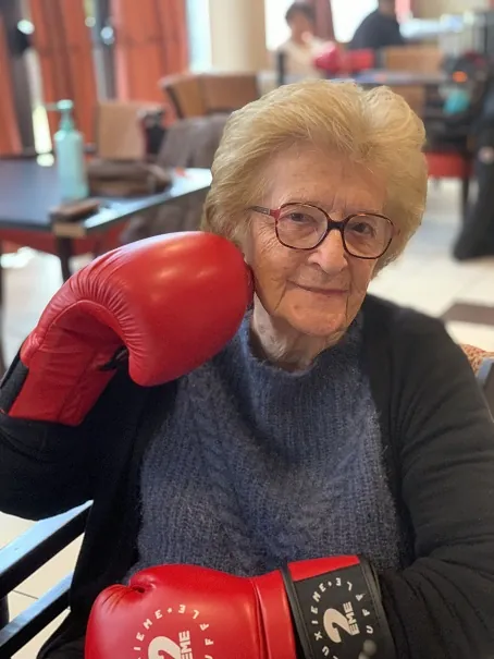 Boxe spécial JO inter-résidences !