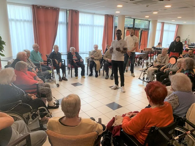 Boxe spécial JO inter-résidences !