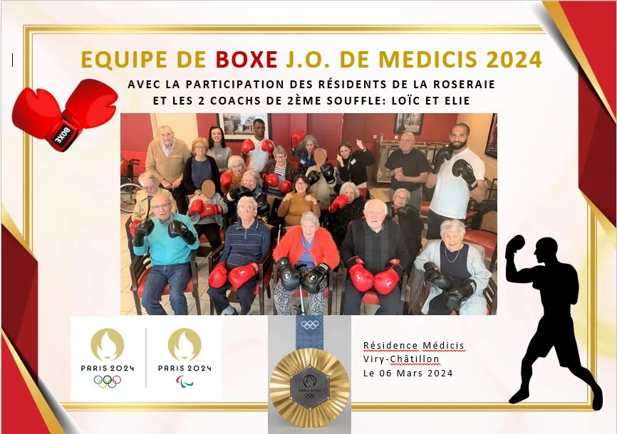 Boxe spécial JO inter-résidences !