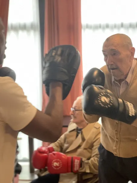 Boxe spécial JO inter-résidences !