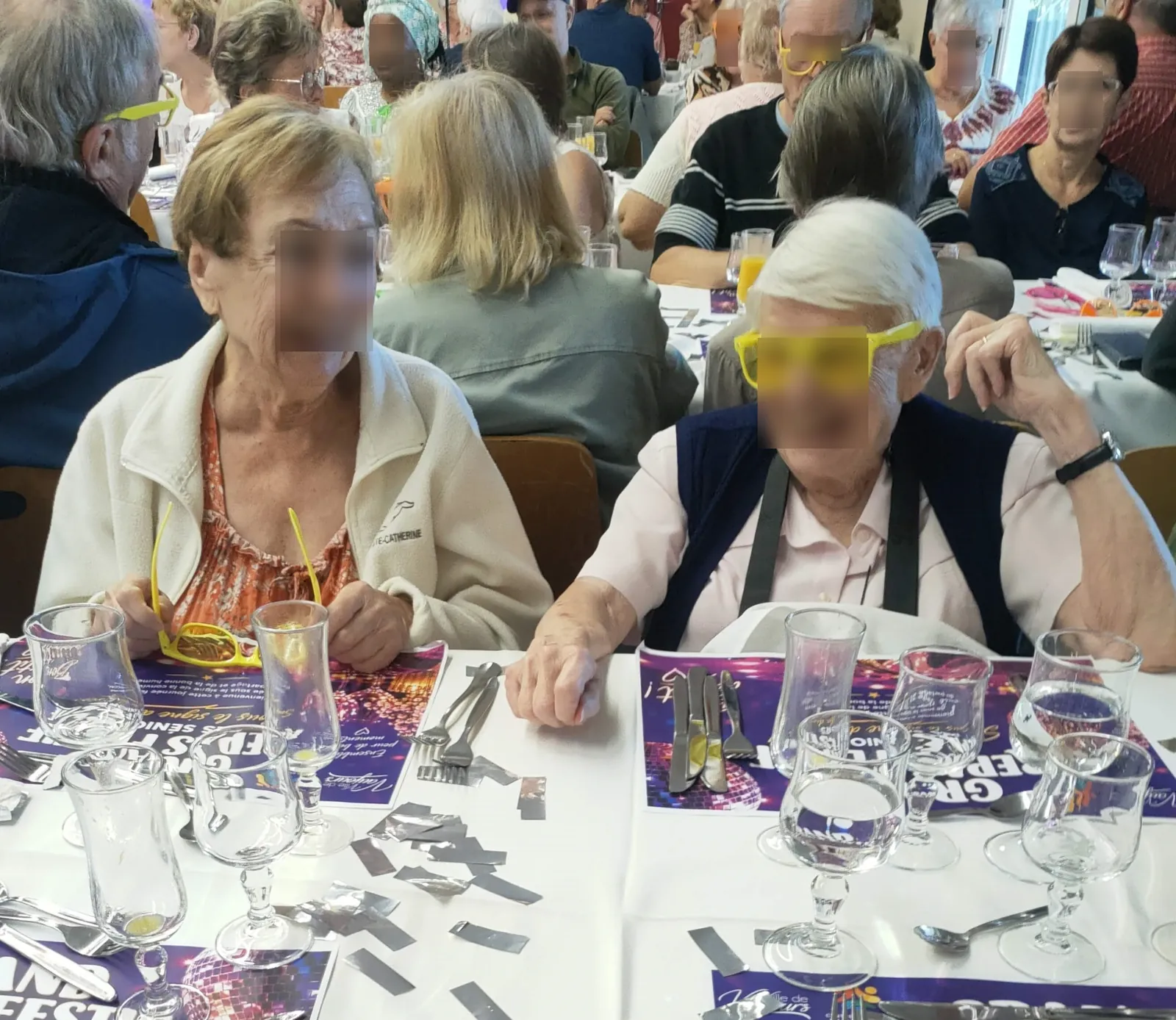 Remerciements pour le repas des seniors - Résidence les Jardins de Longuiolles - Vaujours - EHPAD 93