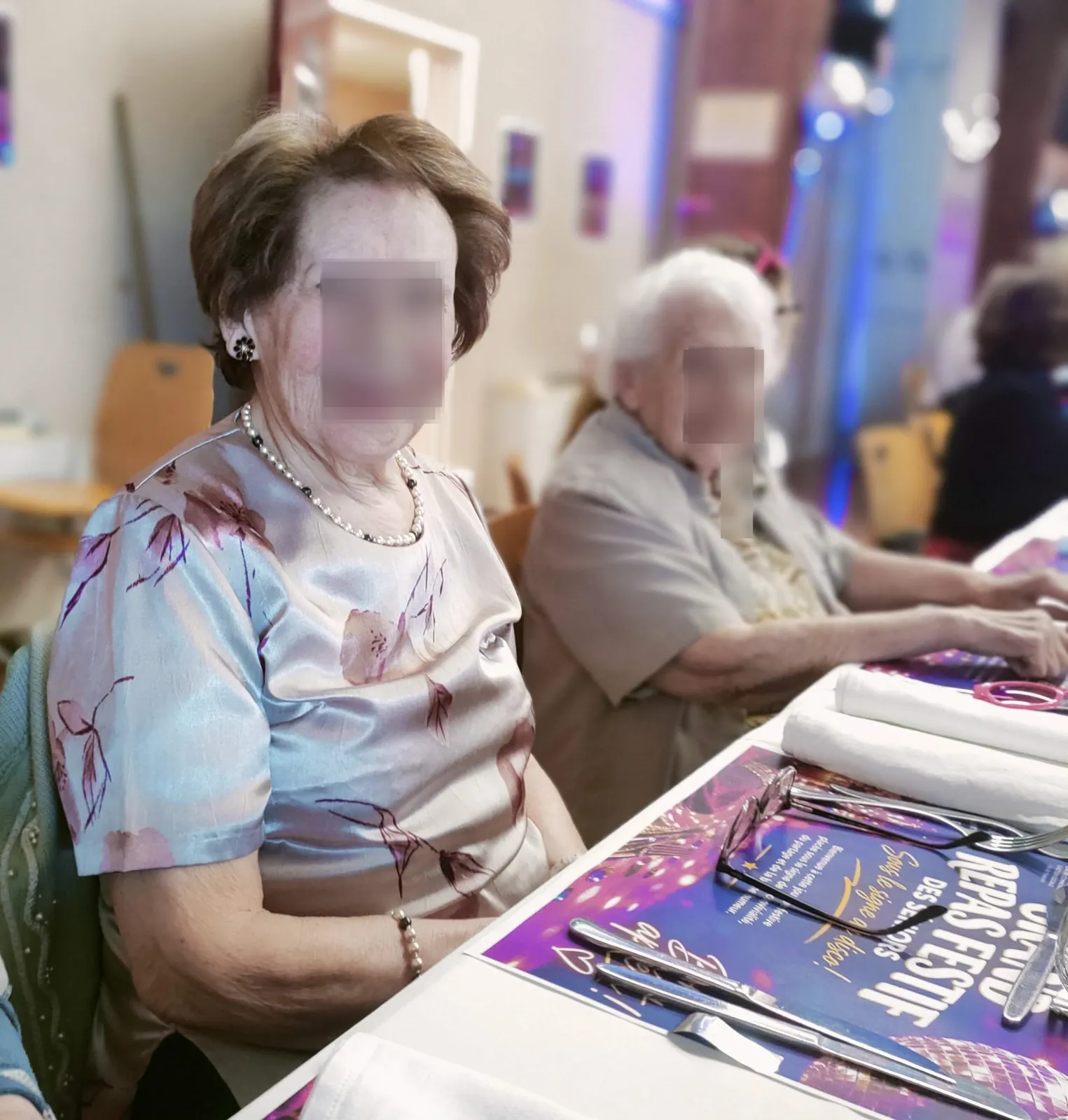 Remerciements pour le repas des seniors - Résidence les Jardins de Longuiolles - Vaujours - EHPAD 93