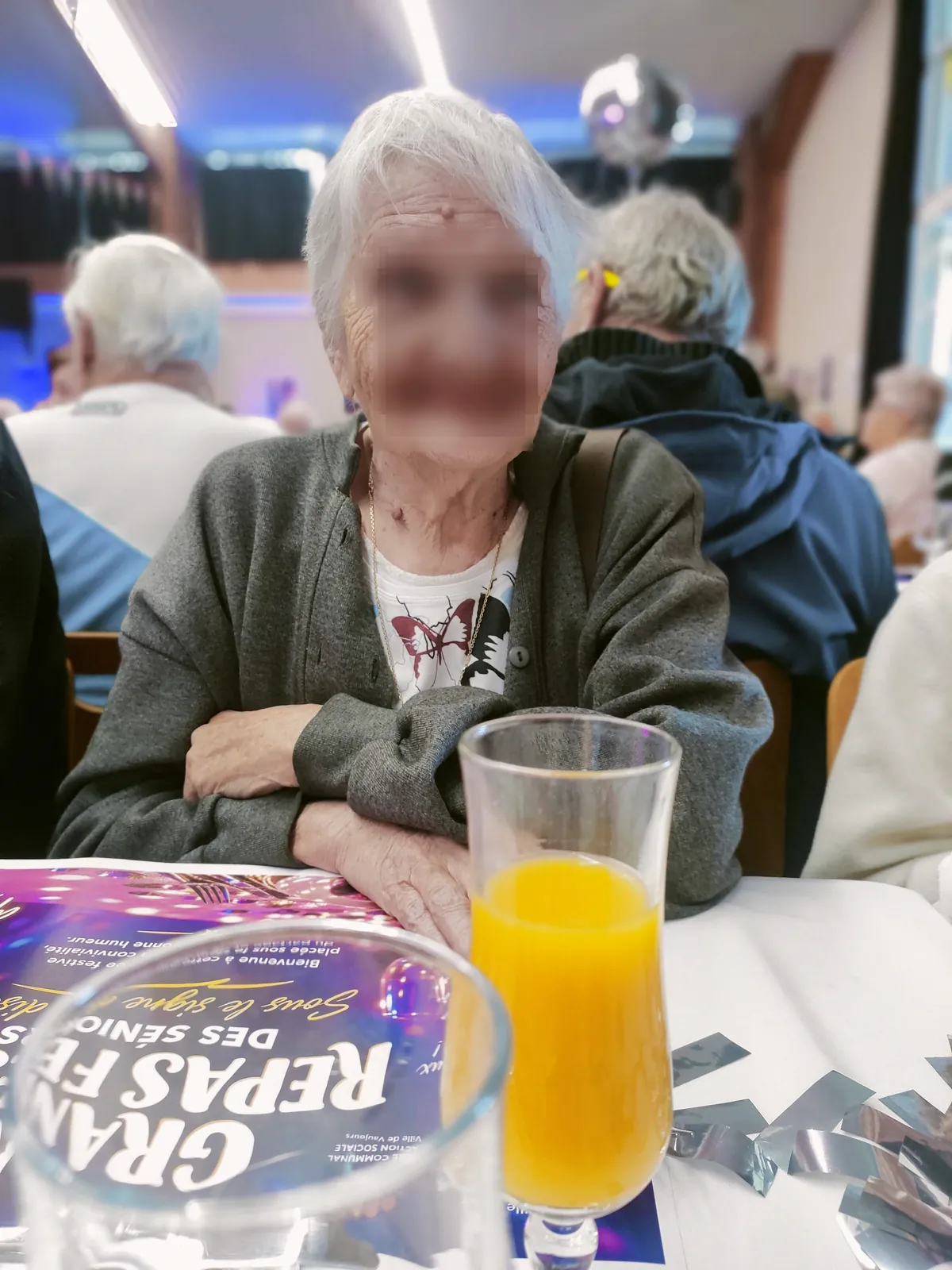 Remerciements pour le repas des seniors - Résidence les Jardins de Longuiolles - Vaujours - EHPAD 93