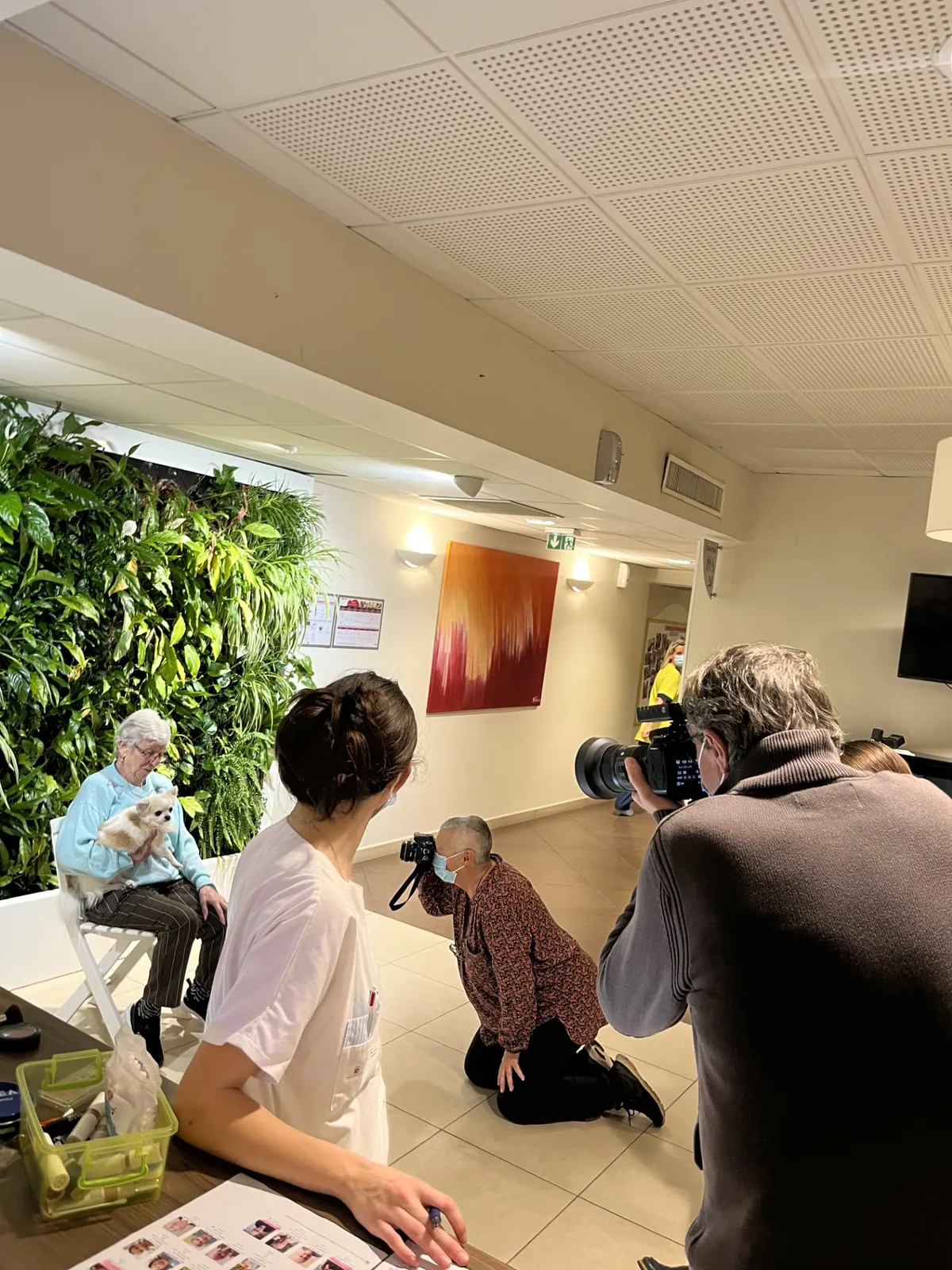 Séance Photo au sein de l'établissement